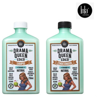 Drama Queen Coco Shampoo 250ml E Condicionador 250ml - Lola em Oferta na Shopee