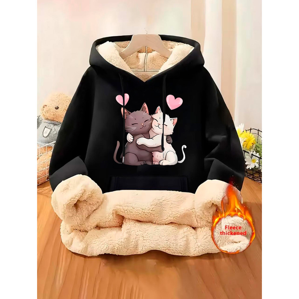 Moletom Peluciado Moletom Feminino Grosso Forrado Blusa De Pelucia Feminina Premium Qualidade Exclusivo Preto