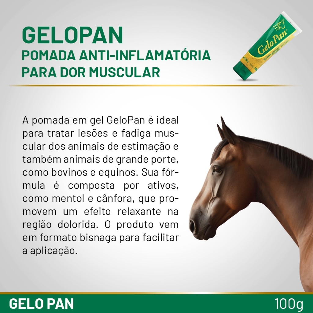 Gelo Pan 100g Animais Vetnil