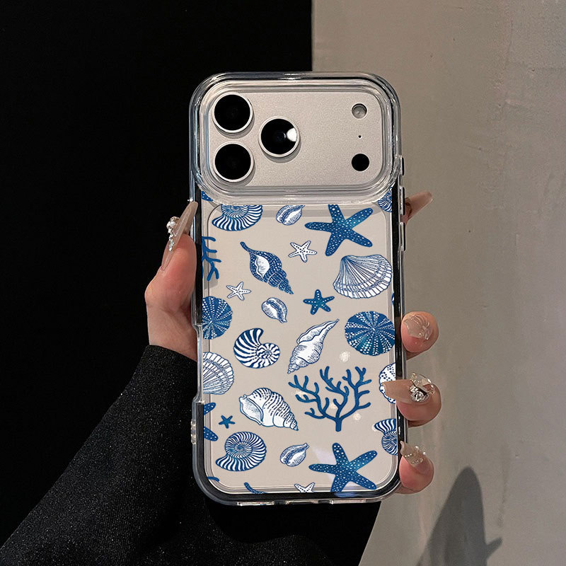 Capa Dura 2 Em 1 Para iphone 17 16 11 7 Plus 15 13 12 14 Pro Max Xs XR 8Plus 6S 