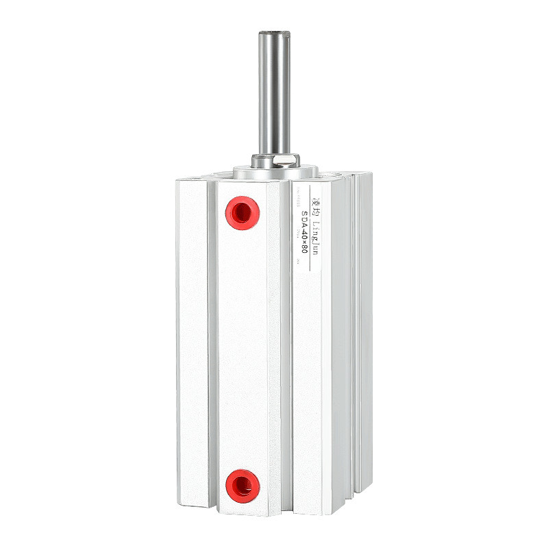Cilindro Pneumático Compacto Atuador Linear SDA 100x40