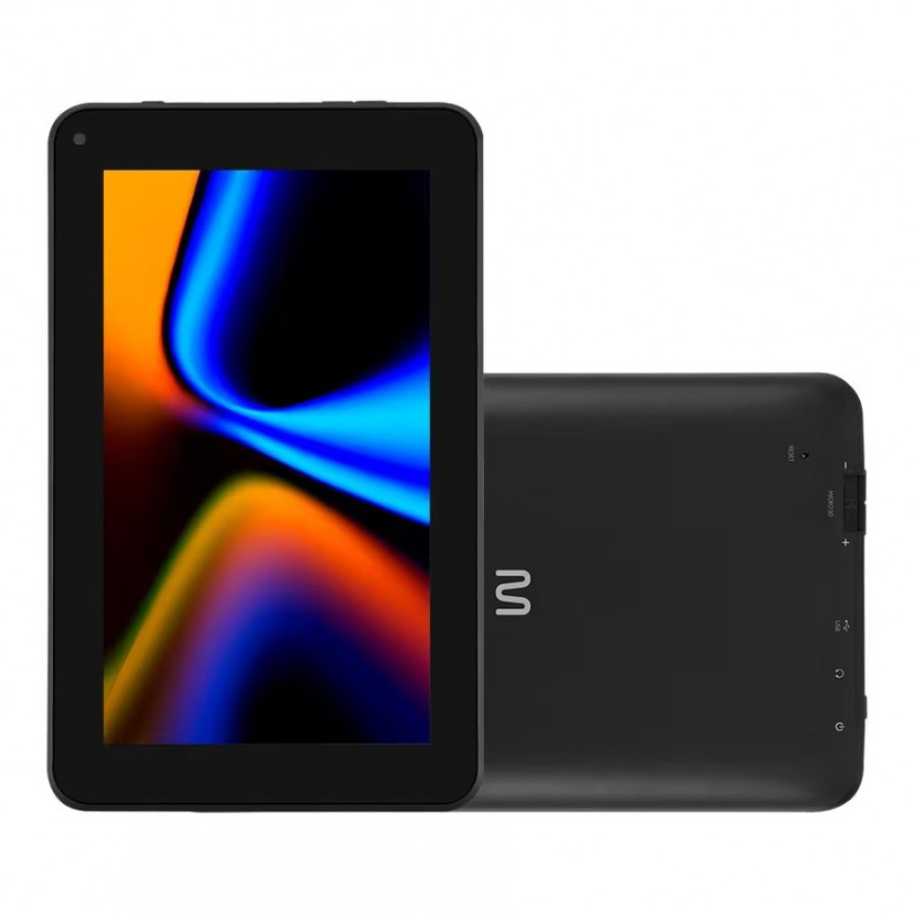 Tablet Multi M7 com Tela de 7 Polegadas 64GB, Wi-fi, Android 13 (Go edition) 4GB