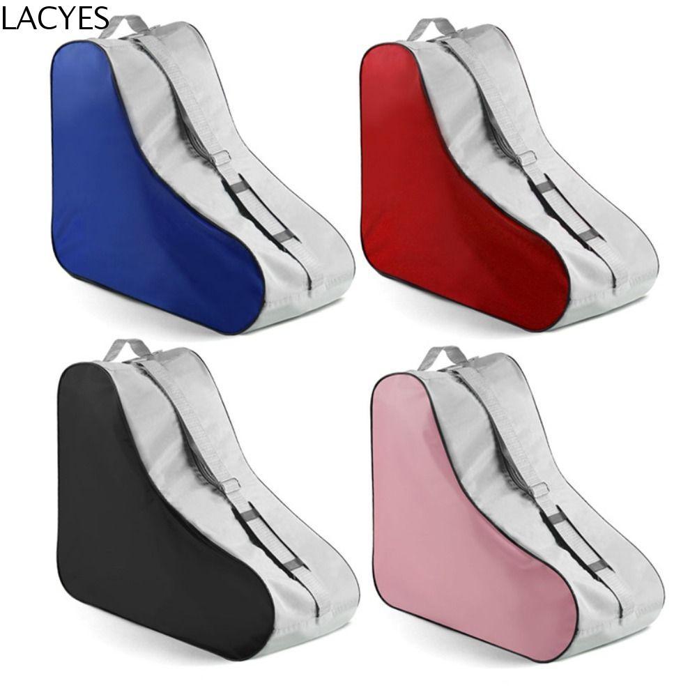 LACYES Saco De Skate No Gelo , Armazenamento À Prova Dwaterproof Água Patins , Alça Ajustável Bolsa Sapatos De Patinação