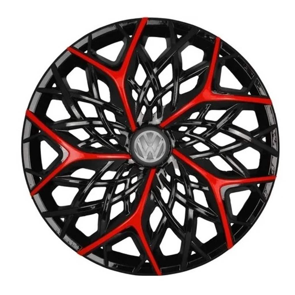 Jogo Calota Moove Red Aro 13 Para Gol G1 80 1981 1982 1983