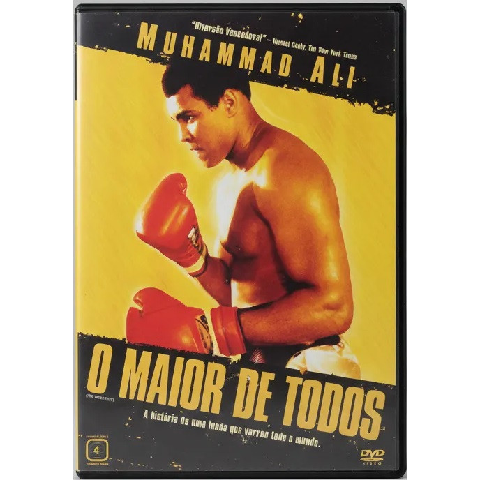 DVD Filme O Maior De Todos - Muhammad Ali 1977 Tom Gries