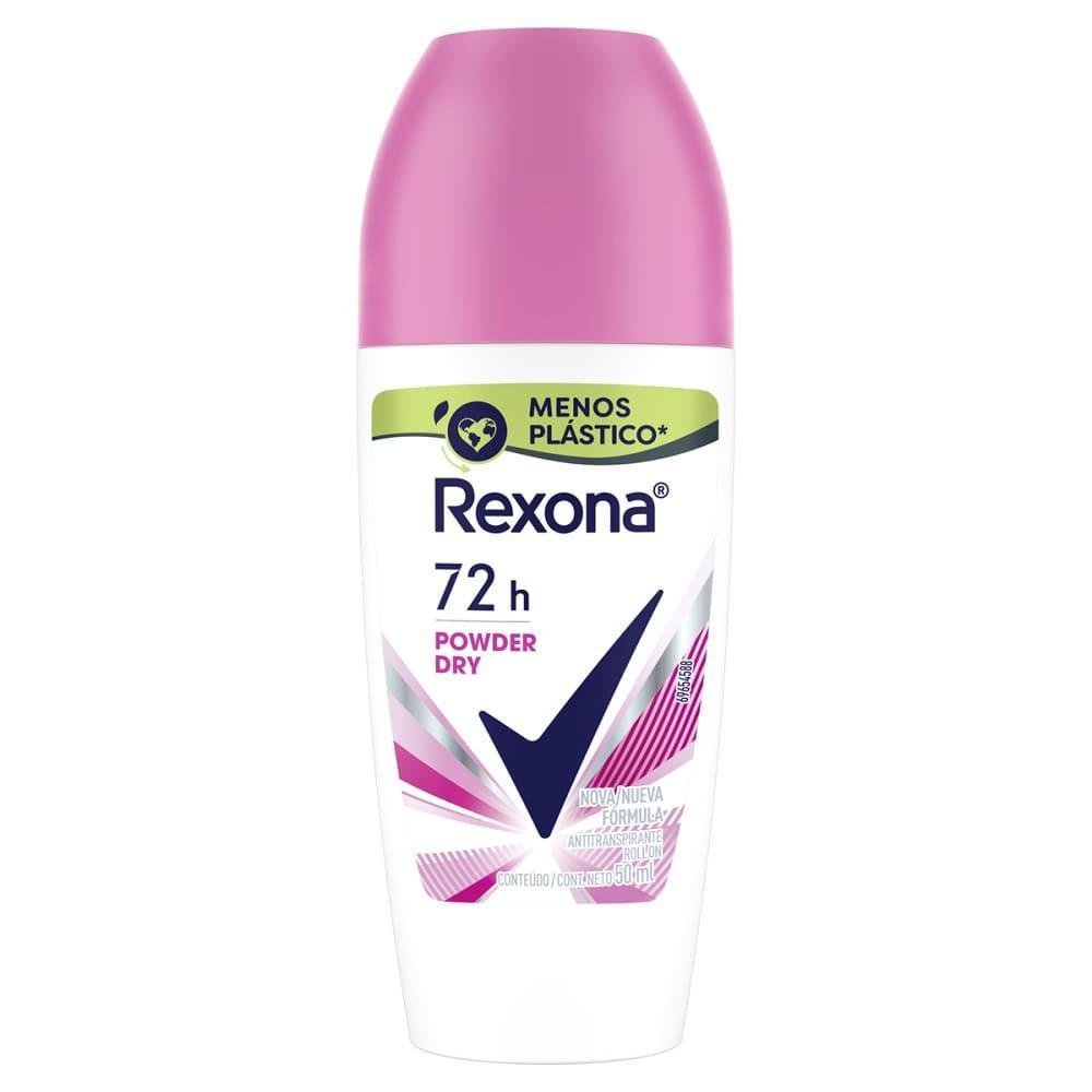 DESODORANTE REXONA FEMININO ROLL ON POWDER DRY 50ML