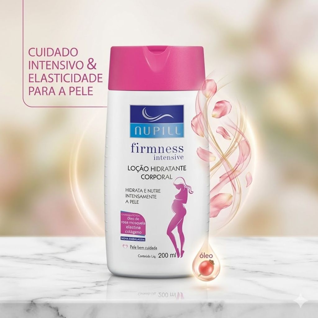 Loção Anti Estrias Nupill Rosa Mosqueta 200ml