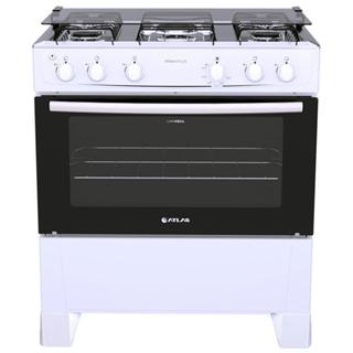 Fogão 5 Bocas Atlas Mônaco Plus Acendimento Automático, Branco em Oferta na Shopee