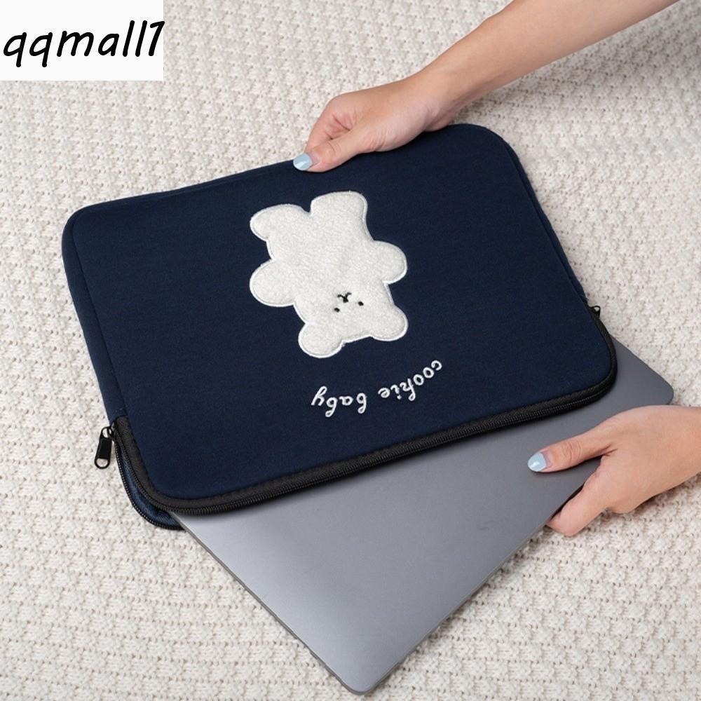 QQMALL1 Bolsa Para Laptop De Desenho Animado , Tablet De Urso De 15.6 Polegadas Computador De Menina Fofa À Prova De Cho