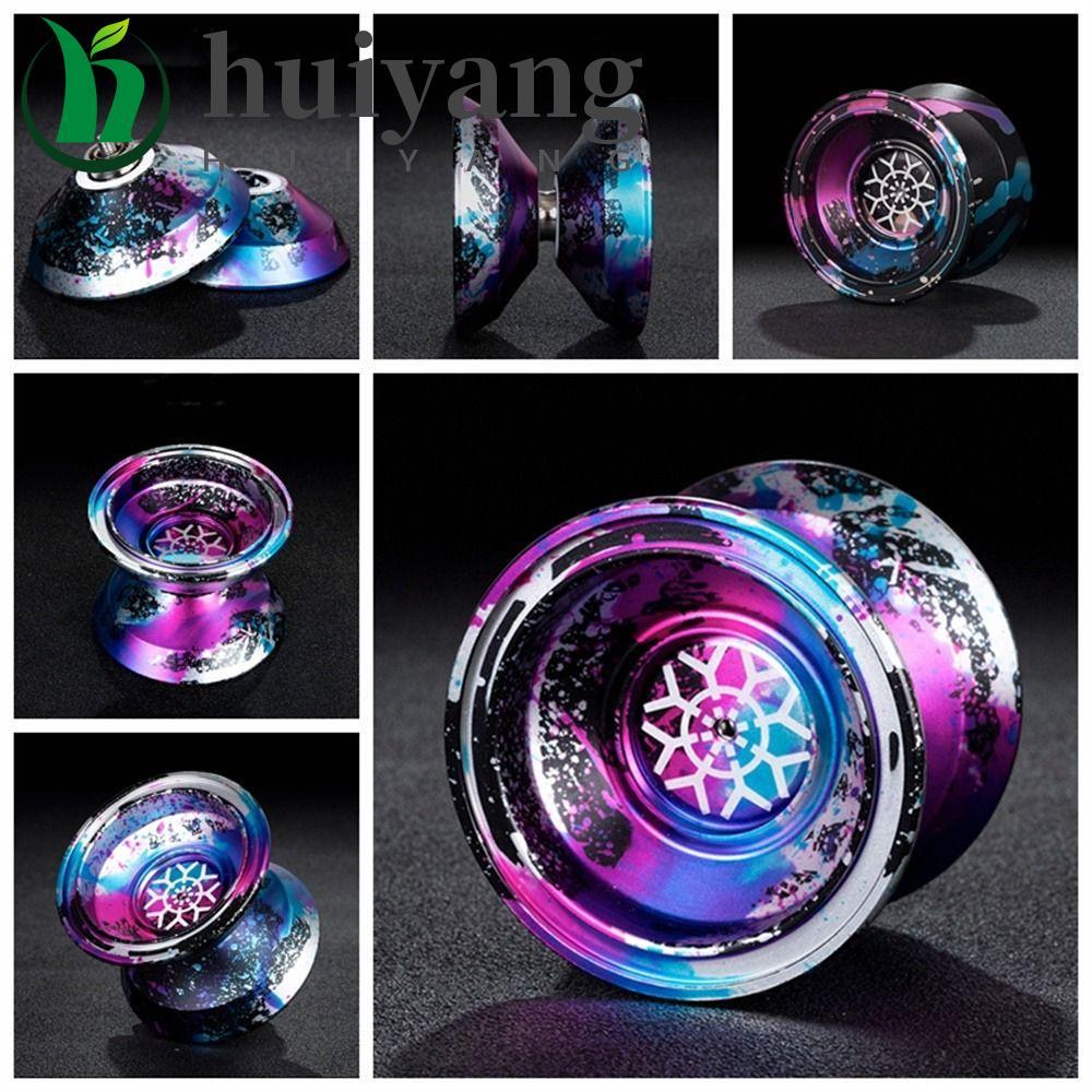 HUIYANG Metal Yoyo , Alta Velocidade 10 Rolamento De Esferas Yo Brinquedos , Liga De Alumínio Profissional Sem Resposta 