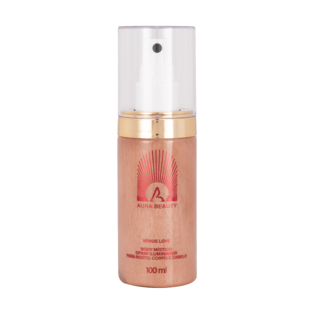 Body Místico Spray iluminador Venus Love Aura Beauty 100ml (original e lacrado)