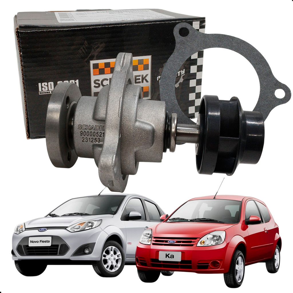 Imagem Bomba Água Ford Fiesta Zetec Rocam 1.0 2004 2005 2006 2007