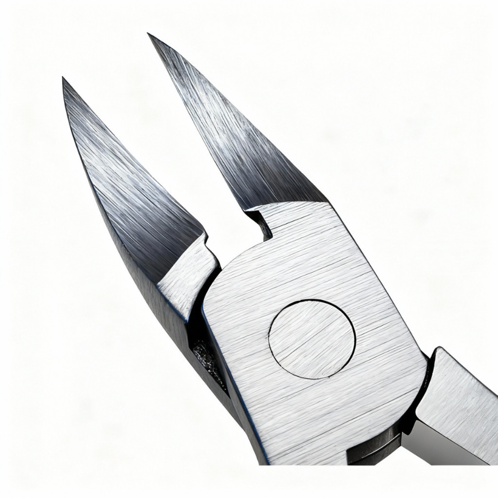 Alicate De Cortar Unha Curvado Profissional Aço Inox Manicure, pedicure e podologia. em Oferta na Shopee