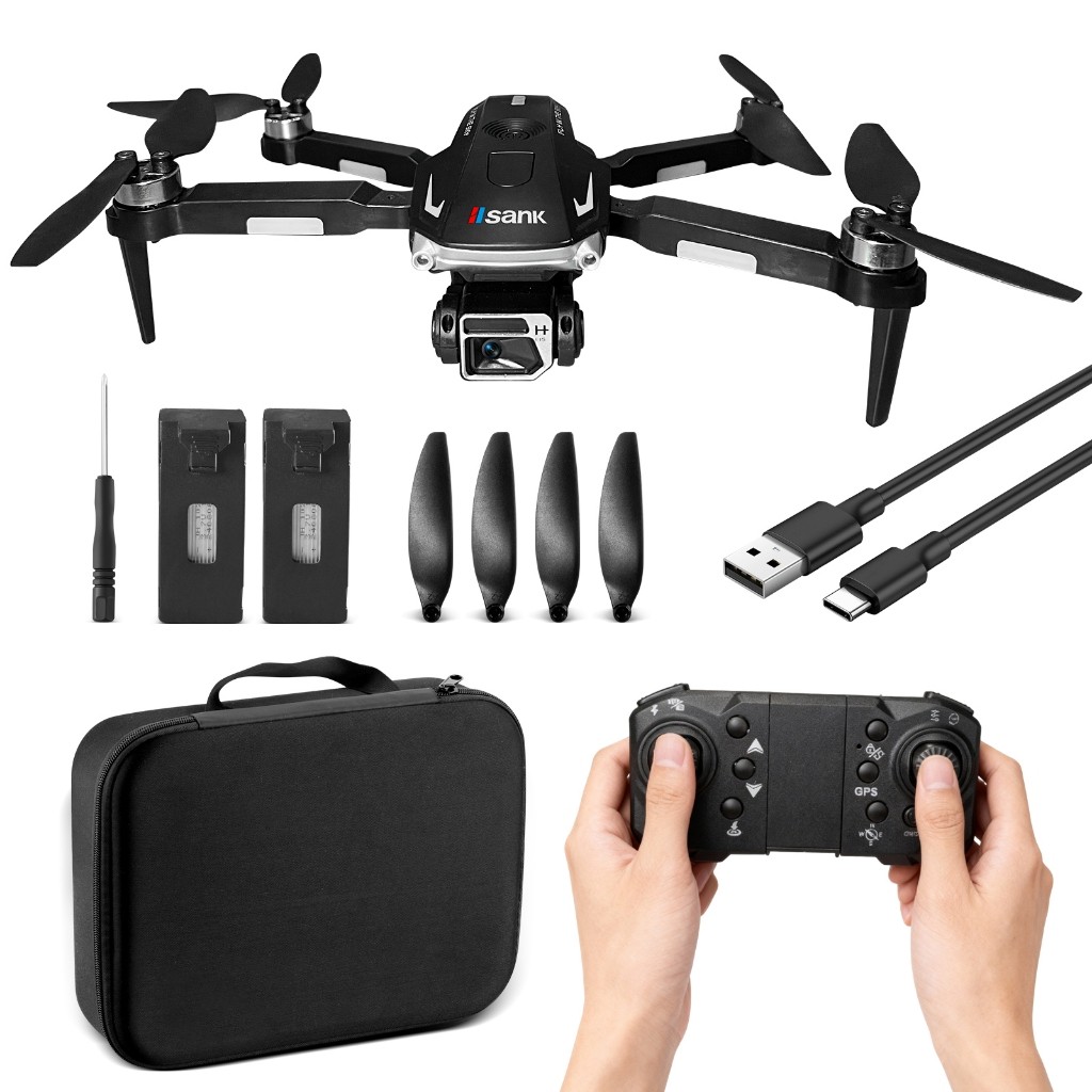 GPS Drone Profissional Alta Definição Obstáculos Fotografia Fluxo Dobrável 500m