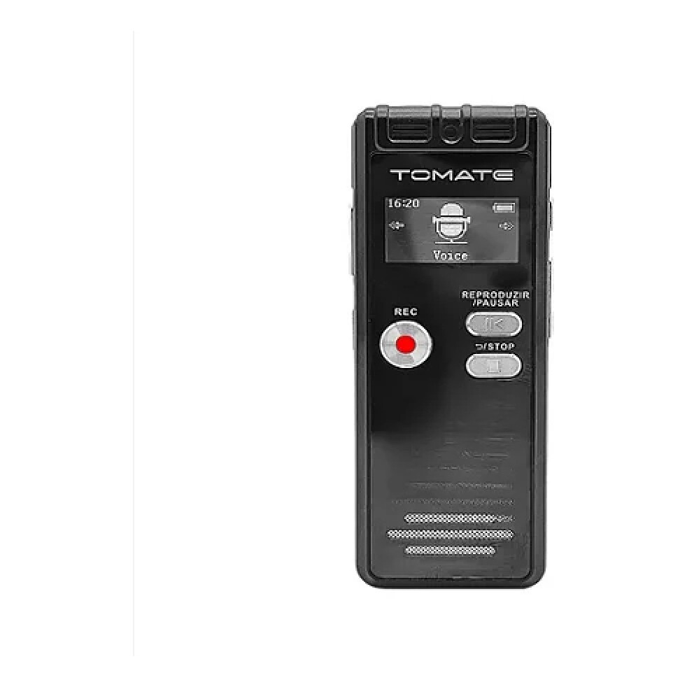 Gravador De Voz Digital Portátil 8 Gb Tela Lcd Aikino