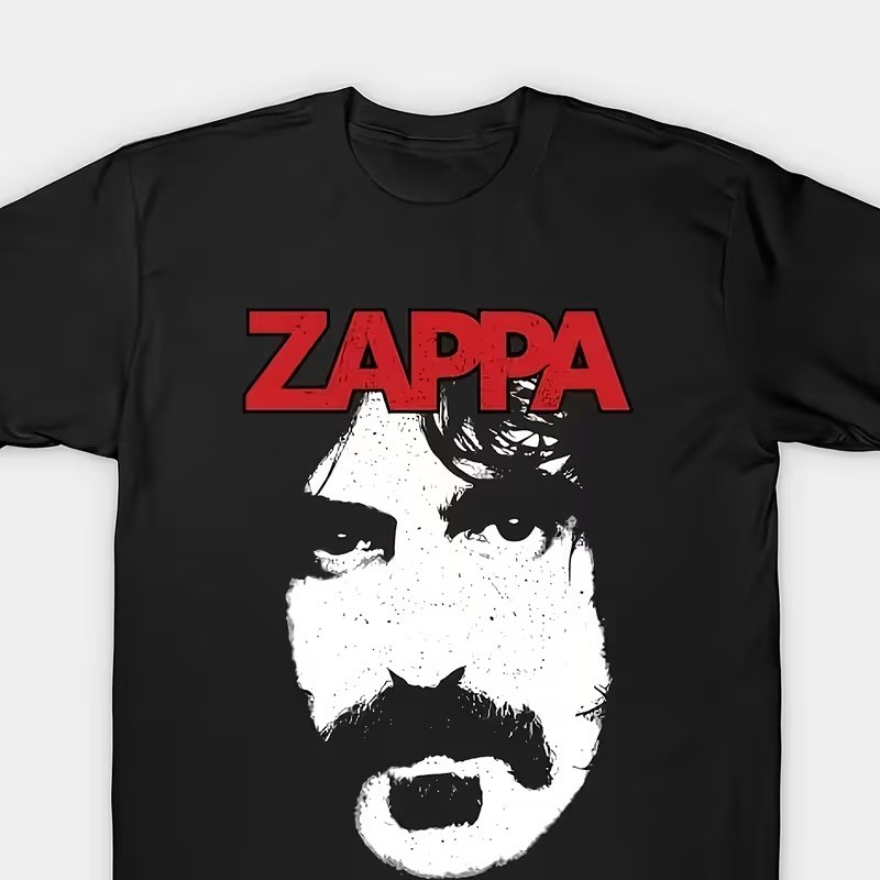 Camiseta Zappa Camisa Blusa Unissex Masculino Feminino 100% Algodão Street wear Plus Size