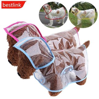 BESTLINK Capa De Chuva Para Cachorro , Transparente À Prova D'água Animais De Estimação , Pequeno E Médio , Duas Pernas em Oferta na Shopee