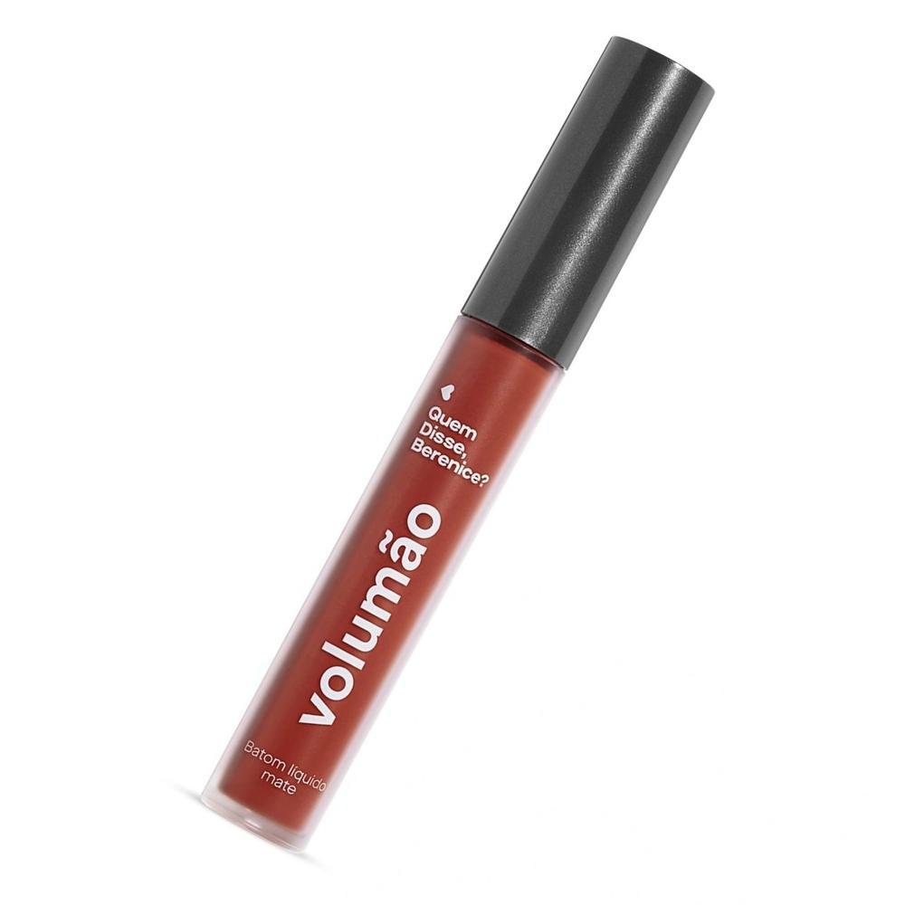 Quem Disse, Berenice? Batom Marrom Tamarali Volumão 3,4g em Oferta na Shopee
