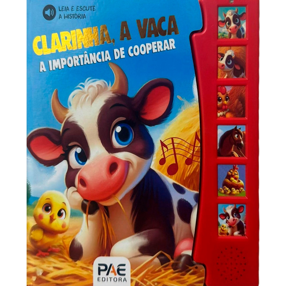Livro Sonoro | Clarinha a Vaca