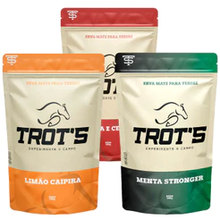 Kit com 3 Ervas Mate TROT'S 500g - ESCOLHA SABORES