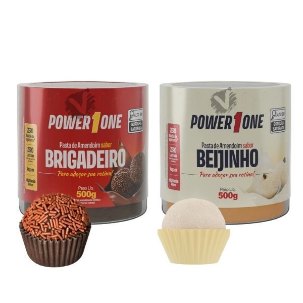 Pasta de Amendoim Sweet Sabores 500g Power One Power1One 500g Experimente!