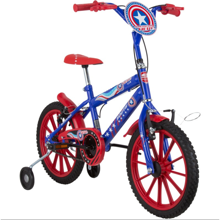 Bicicleta Aro 16 Infantil South Meninos E Meninas Infantil Aro 16 Modelo Feminino e Masculino