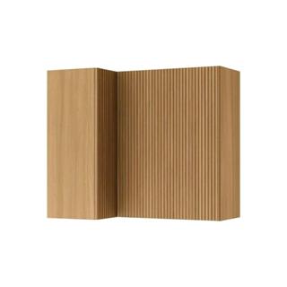 Armário Aéreo p/ Cozinha Rainha Canto c/ 2Portas 92 cm Nature - Nesher em Oferta na Shopee