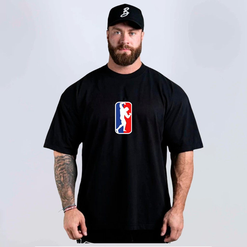 Camiseta Streetwear Camisa 100% Algodão Top Academia Musculação Treino Maromba Grande SPD PREMIUM