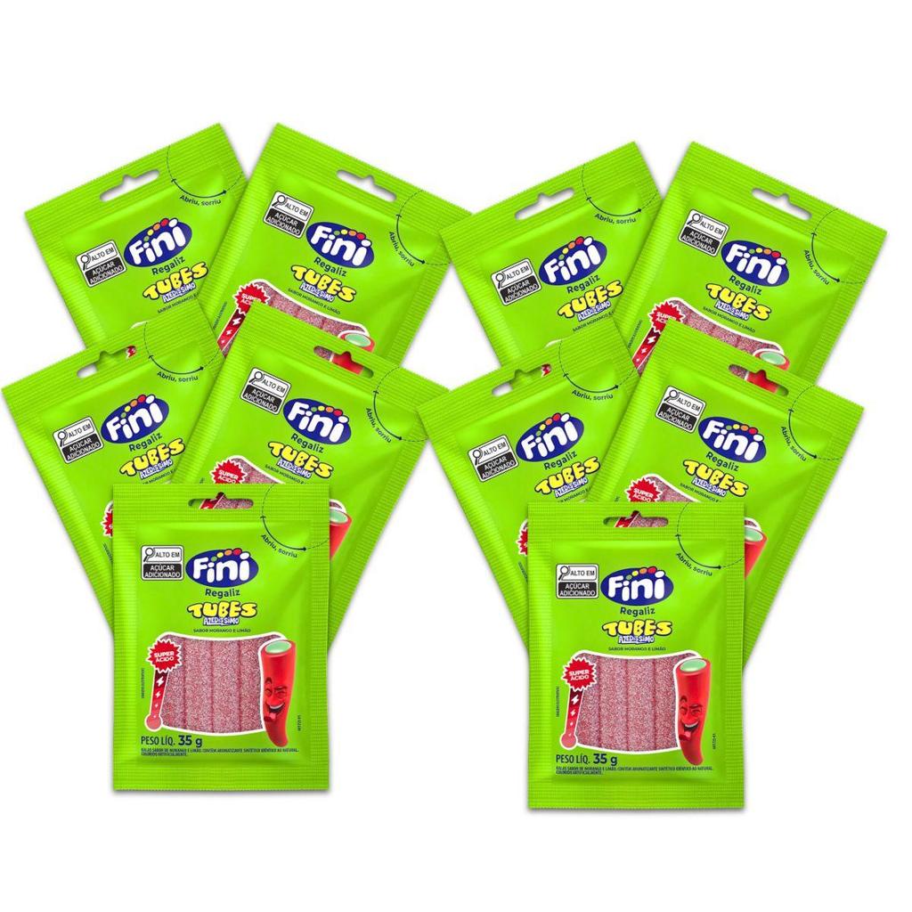 Fini Tubes Azedíssimo 10un de 35g