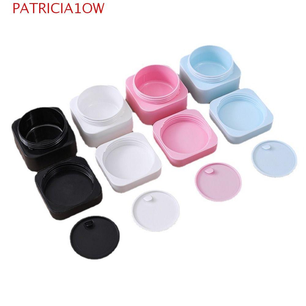 PATRICIA1OW Frascos De Creme Facial , Cosméticos Vazios Para Fundações Líquidas , Latas Quadradas De Recipiente De Bálsa