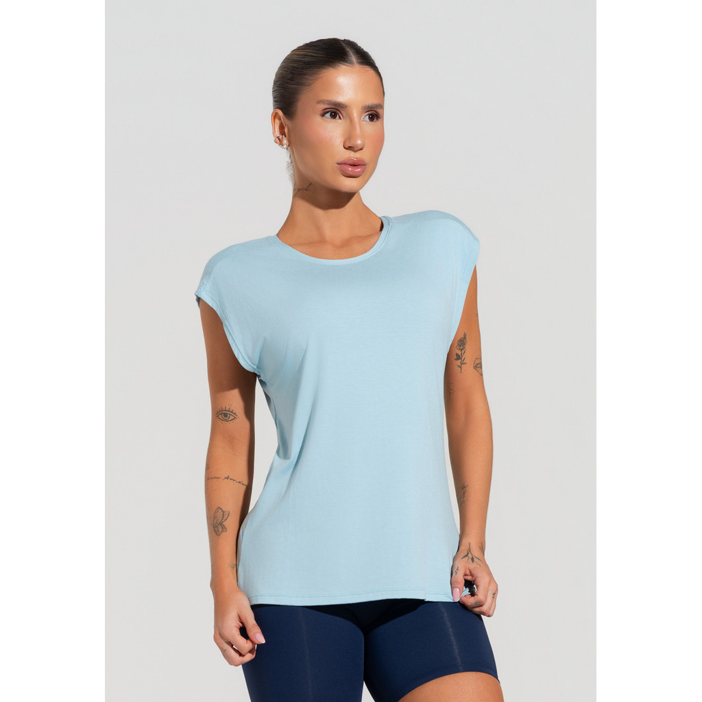 BLUSA FEMININA COM MANGA CURTA SOUL DLK em Oferta na Shopee