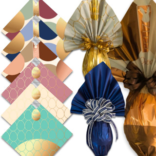 Kit Saco para ovo de páscoa prático 25 unidades Vários Modelos e tamanhos em Oferta na Shopee