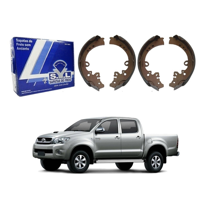 Sapata De Freio Syl Hilux 2.5 2.7 3.0 2005 A 2011
