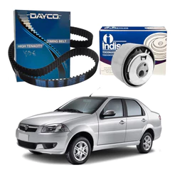 Kit Correia Dentada Tensor Fiat Siena 1.0 Fire 2011 A 2016