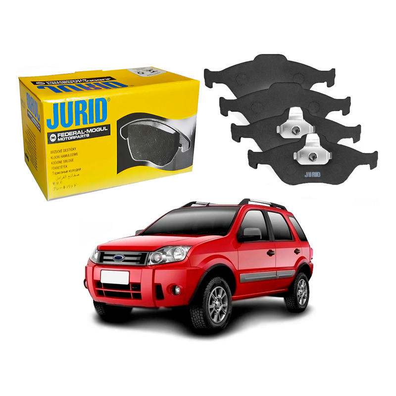 Pastilha Freio Dianteira Ecosport 1.6 2.0 2008 A 2012