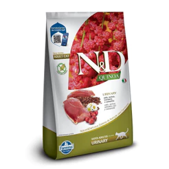 Urinary para Gatos Adultos de Todas as Raças Sabor Pato 400g N&D Quinoa