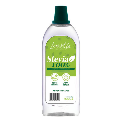 Adoçante Stevia Líquido 100% Natural Zero Calorias 100ml