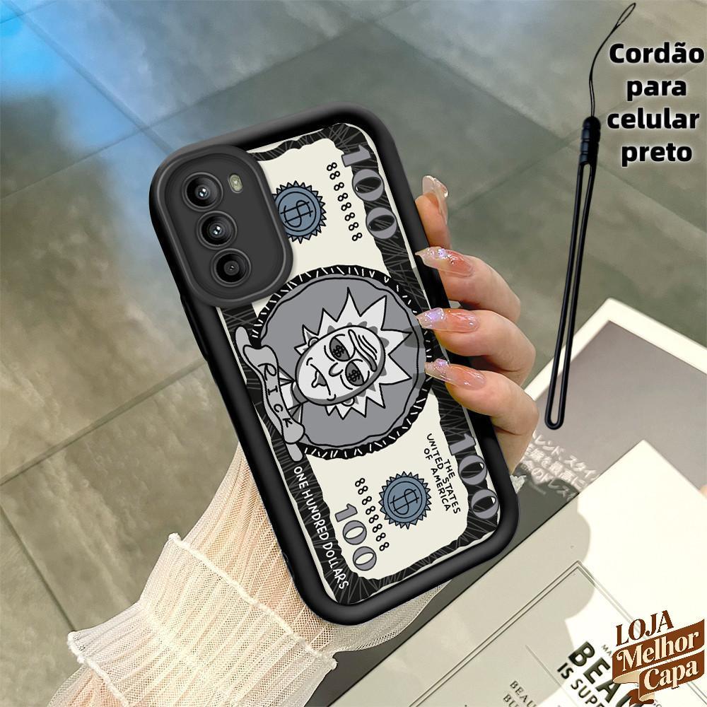 Capinha Com Anime Rick Morty Capa De Telefone Macia Para Motorola Moto G52 G82 5G Silicone Protetora Capas 5299 TYB