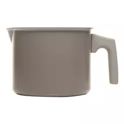 Leiteira de Indução 1.7L Alumínio com Revestimento Cerâmico Granito Chef Taupe Lyor Antiaderente para Leite Café Chá Lar