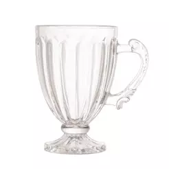 Xícara de Chá Imperial de Cristal com Pé 200ml - Lyor