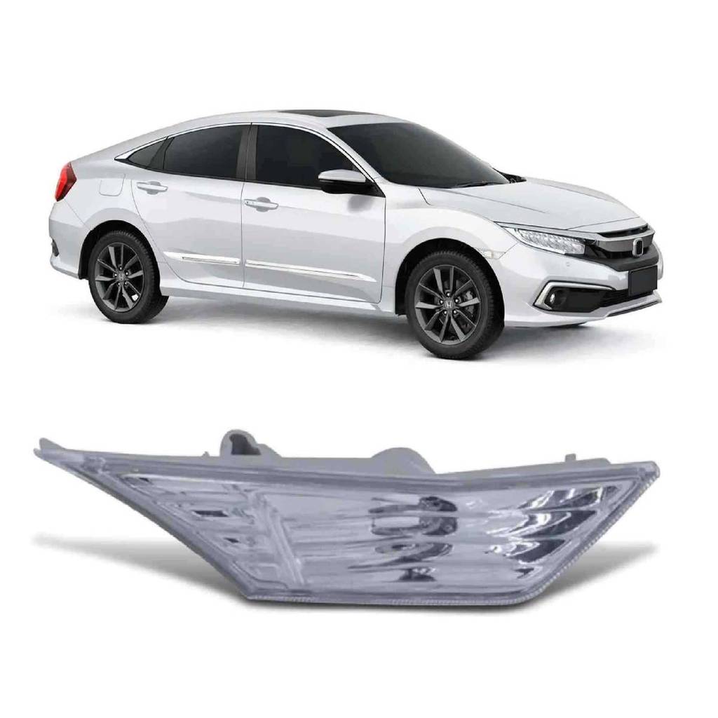 Pisca Seta Paralama Civic 2017 2018 2020 2021 2022 Direito em Oferta na Shopee