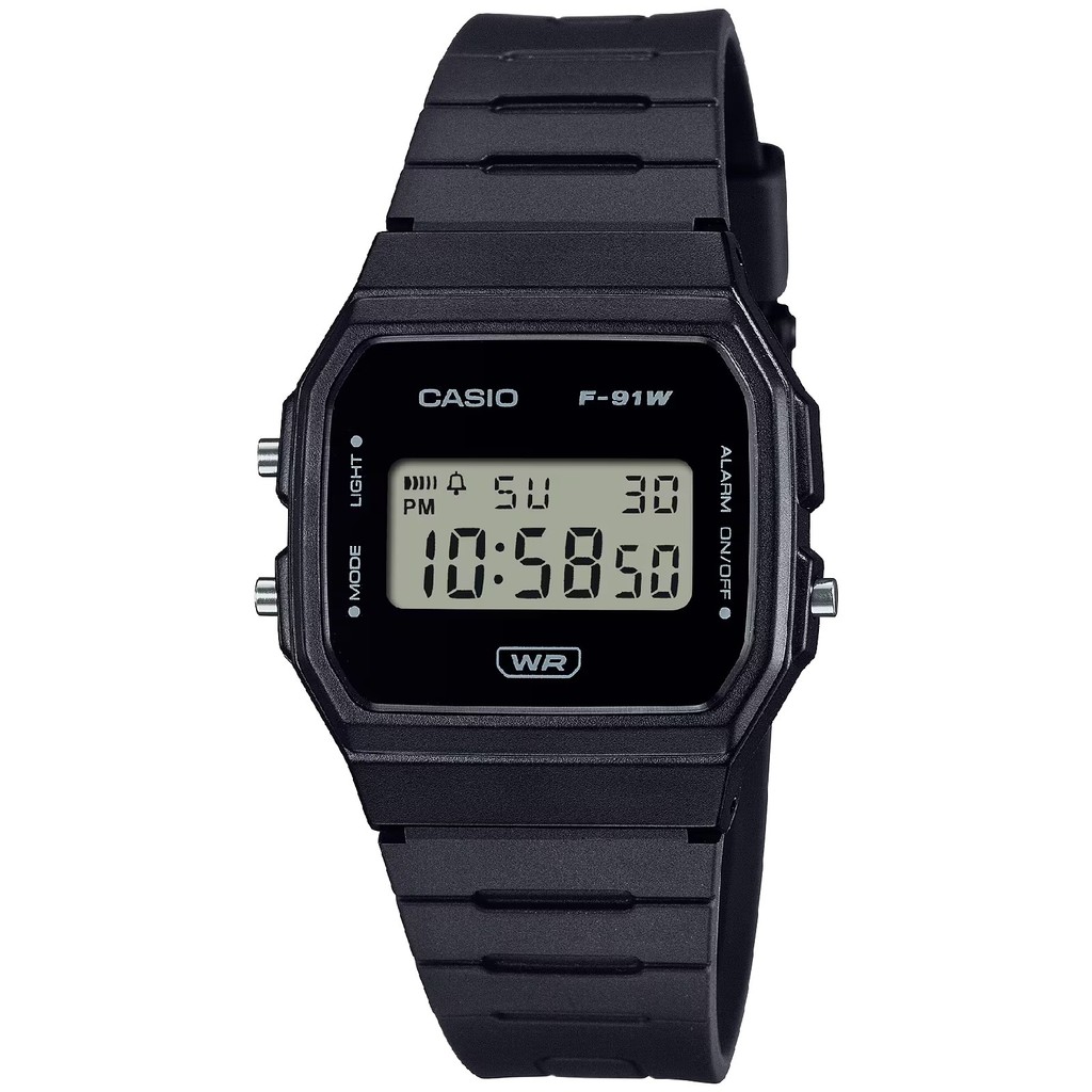 Relógio Casio Unissex Digital F-91WB-1ADF