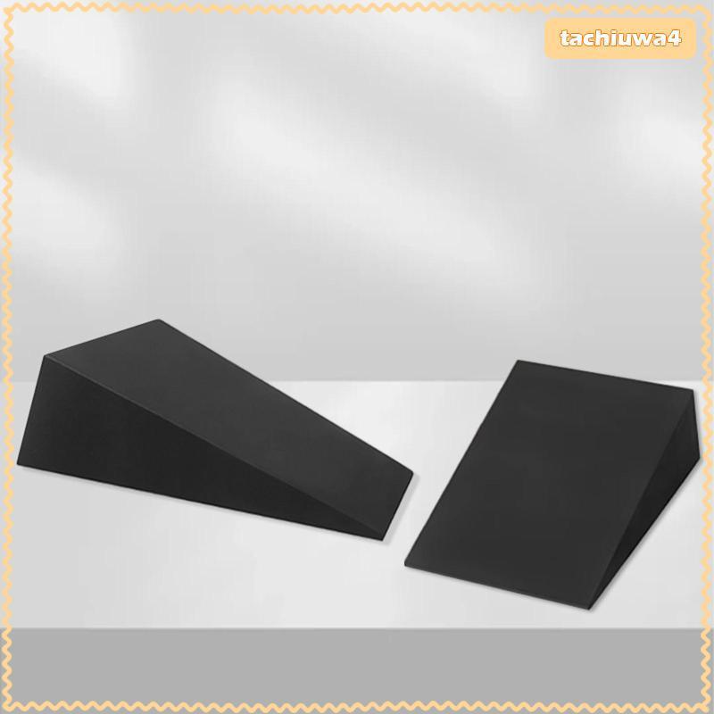 [Tachiuwa3] Bloco De Cunha De Agachamento De 2 Peças Rampa EVA Exercício Antiderrapante Placa Inclinada Para Pés em Oferta na Shopee