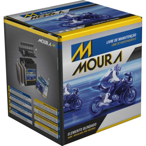 Bateria Ma11e Moura Yamaha Midnight 950 / Super Tenere 1200