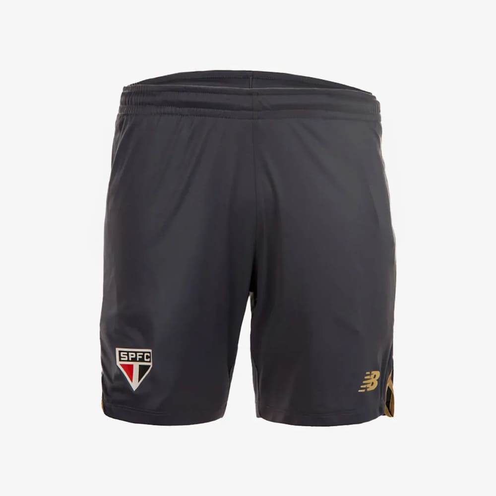 Calção São Paulo Treino New Balance 25/26 Cinza em Oferta na Shopee