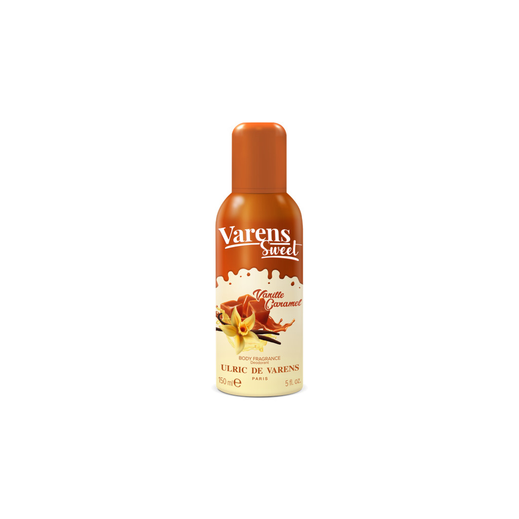 Desodorante Varens Sweet Vanille Caramel 150ml - Feminino em Oferta na Shopee
