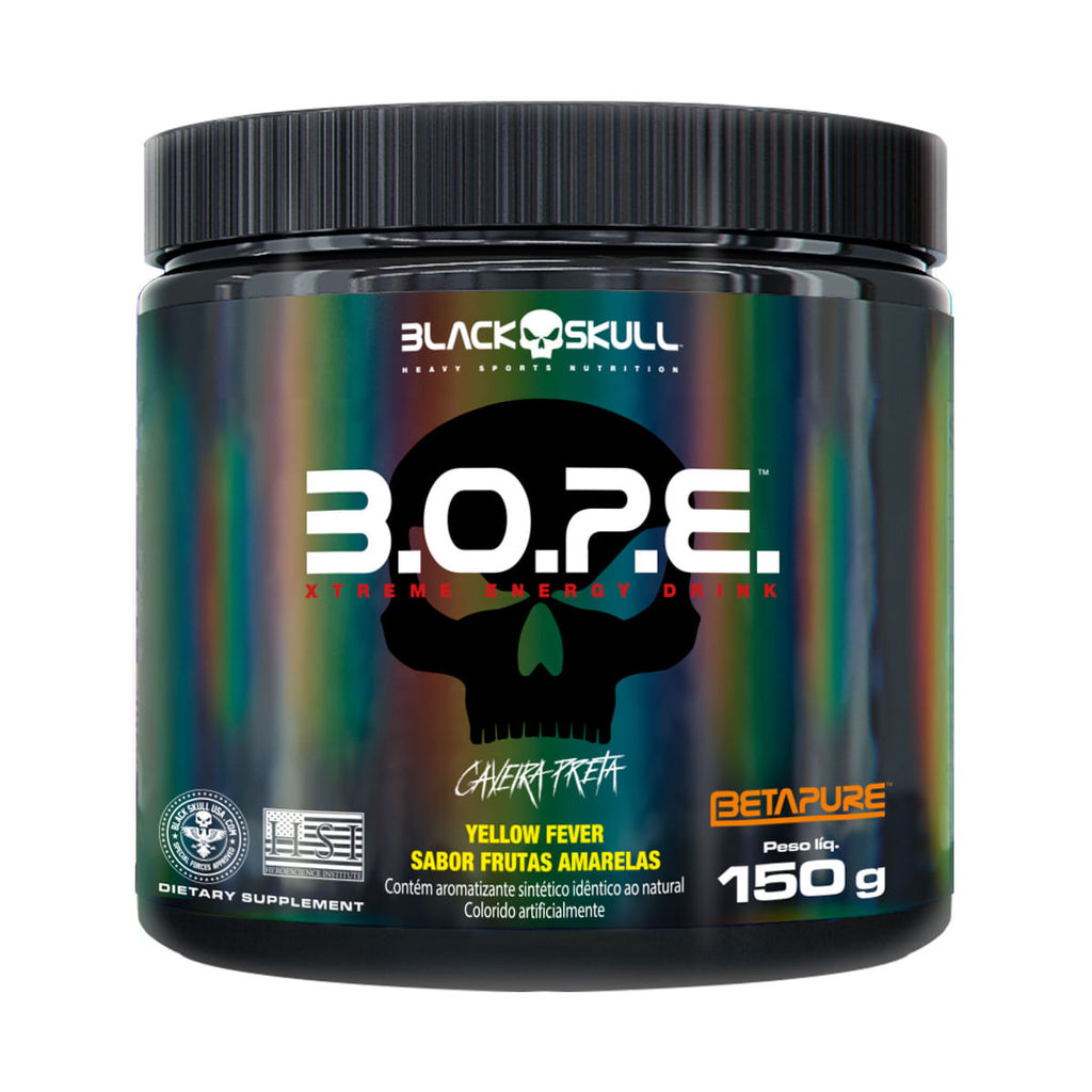 Pré Treino B.O.P.E - 150g - Black Skull em Oferta na Shopee