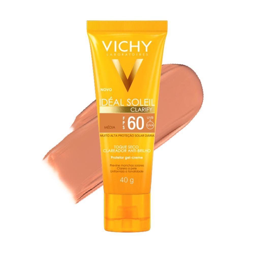Vichy Idéal Soleil Clarify FPS 60 Média - Protetor Solar 40g · foto 2
