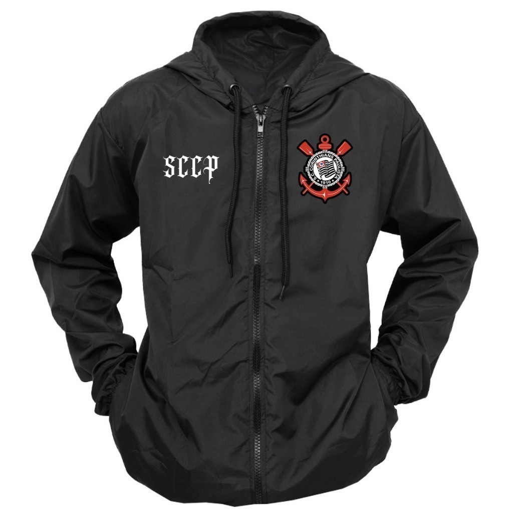 JAQUETA CORTA VENTO LANÇAMENTO TORCEDOR PRESENTE