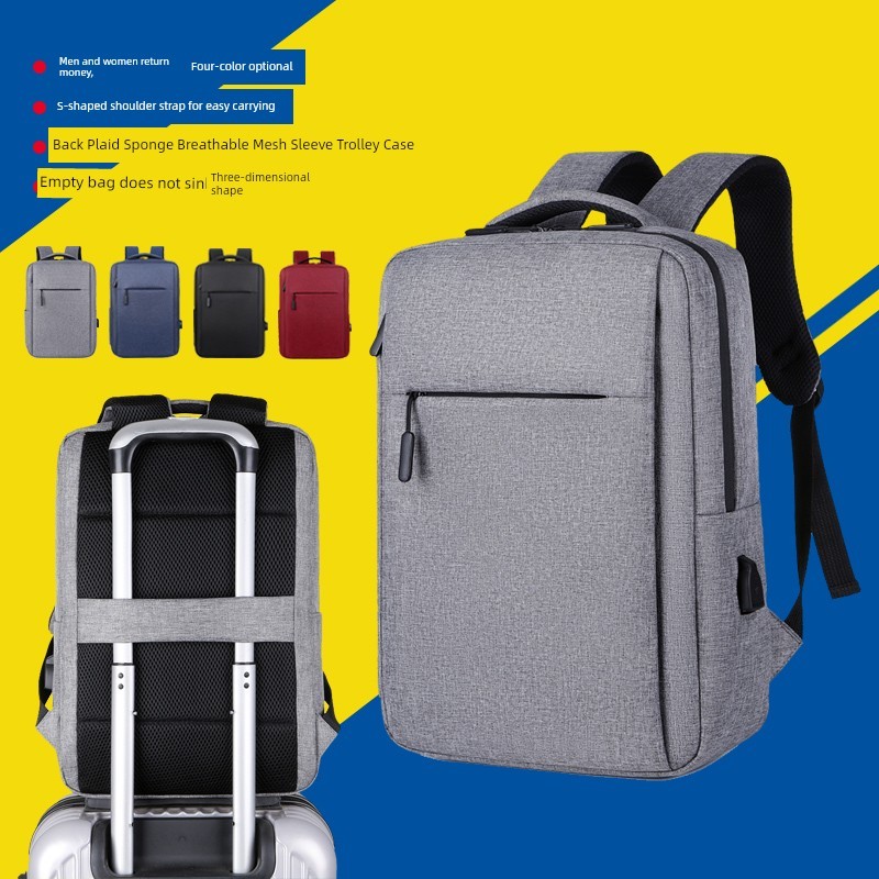 Mochila de negócios masculina viagem de negócios bolsa para Laptop de 17.3 polegadas mochila de grande capacidade bolsa